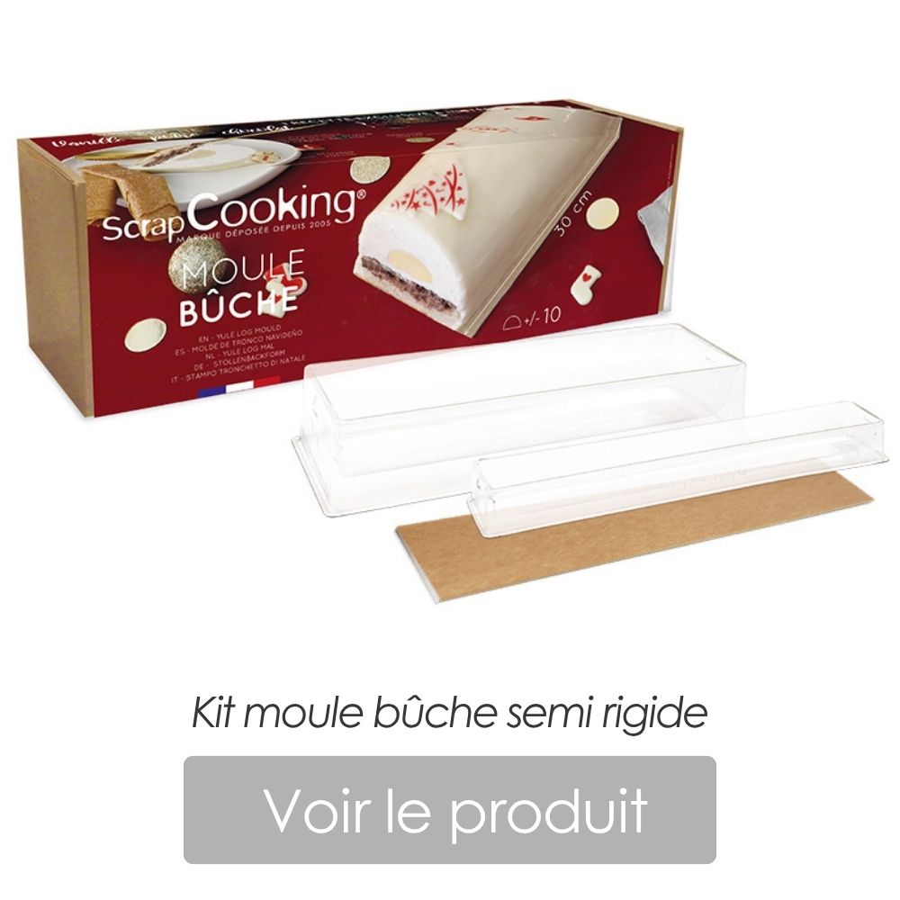 Acheter le kit moule bûche semi rigide